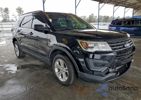 2017 Ford Explorer Police Interceptor z USA, uszkodzony, nr VIN 1FM5K8ARXHGC78446